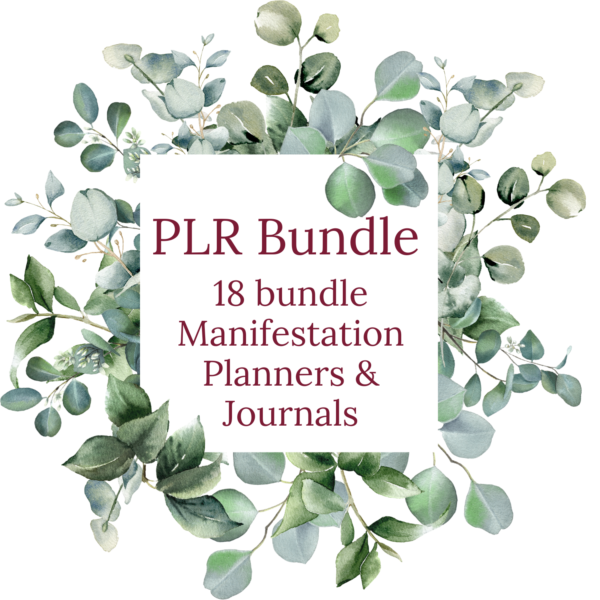 18 Manifestation Journal & Planner Bundle - Resale Rights